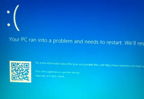 How to Fix ACPI_BIOS_ERROR In Windows 10/8/7?