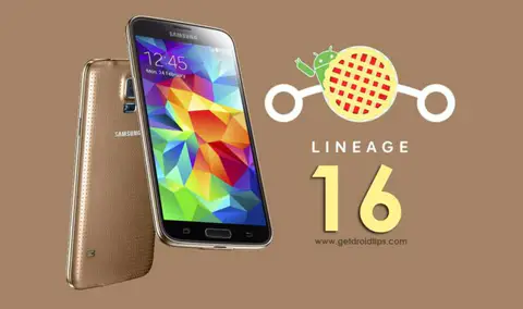 Download Official Lineage OS 16 on Galaxy S5 Plus based on Android 9.0 Pie