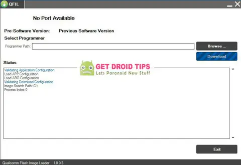 Download QFil Tool or Qualcomm Flash Image Loader Tool – Latest V2.0.3.5