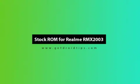 Realme RMX2003 Flash File (Stock ROM Firmware Guide)