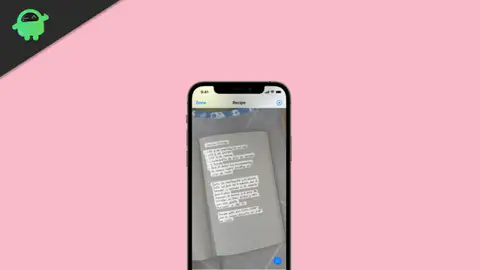 What Is Live Text ? How to Use it in iOS 15 and iPadOS 15?