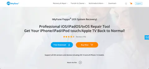 iMyFone Fixppo: Best-in-Class iOS System Recovery Tool