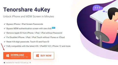 How to unlock a disabled iPhone without iTunes
