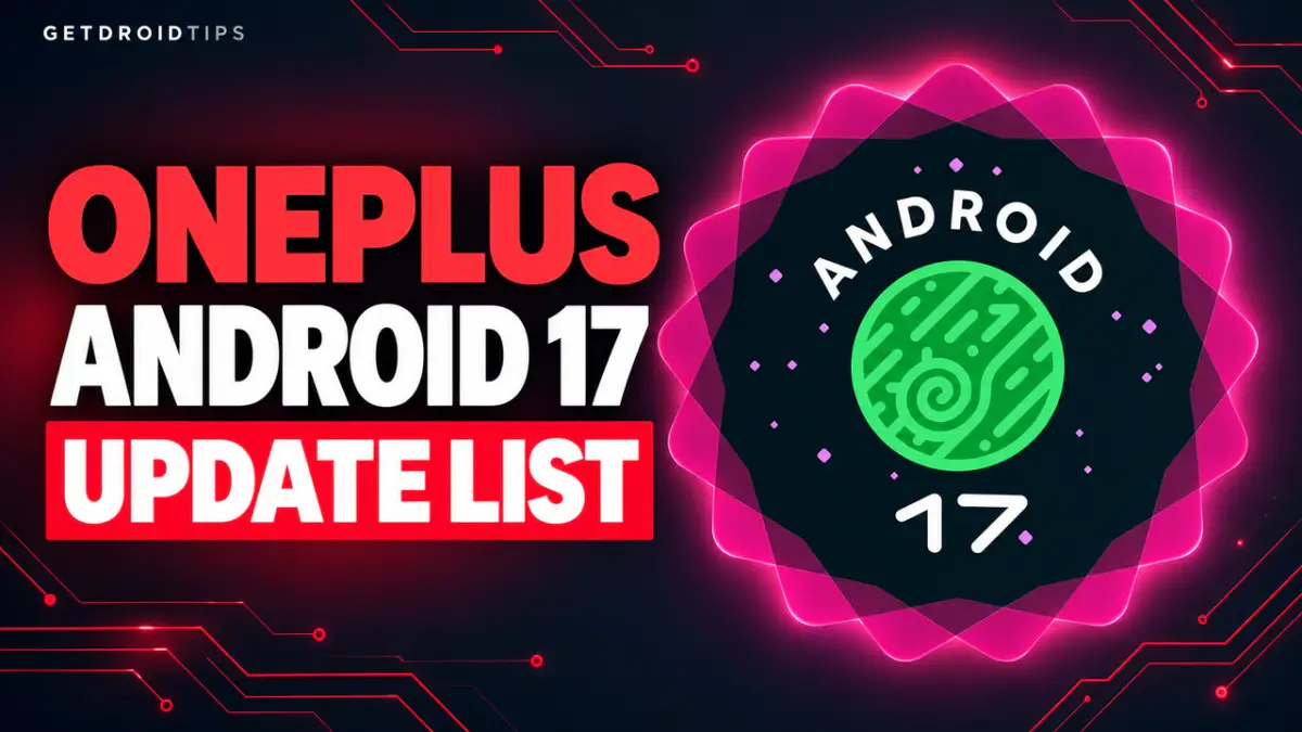 OnePlus Android 17 Update