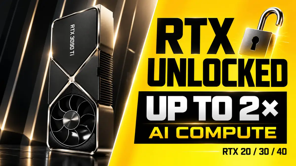 How to Unlock Hidden RTX Tensor Core Performance for Local AI (RTX 20, 30, 40 Guide)
