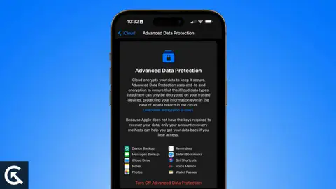 Fix: Advanced Data Protection Not Available Check Your Network Connection
