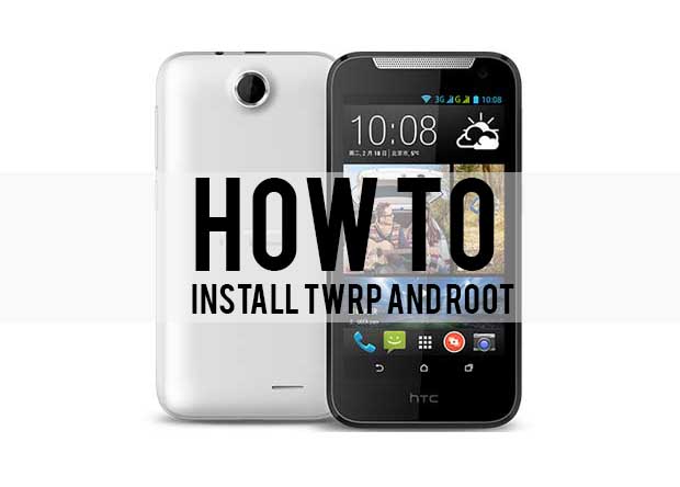 HTC DesireにTWRPをルート化してインストールする方法310/320