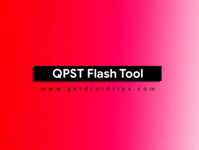 Dowload QPST Flash Tool to flash firmware on devices