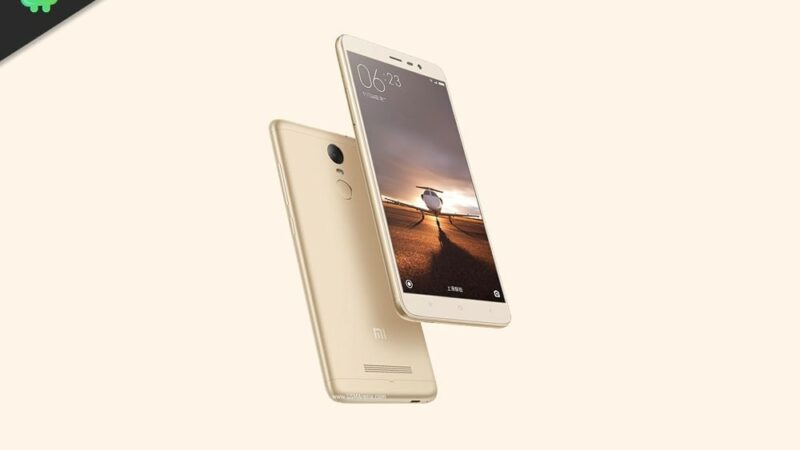 Redmi Note 3