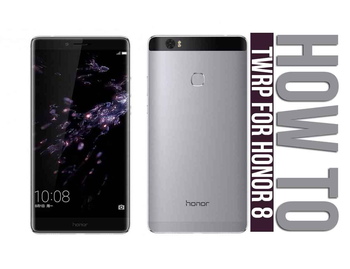 How to Install Official TWRP Recovery on Honor 8 and Root it