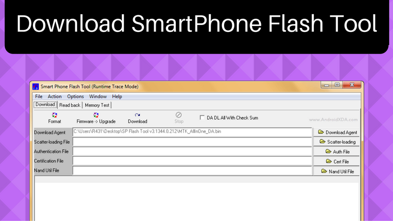 Download SmartPhone Flash Tool (SP Flash Tool)