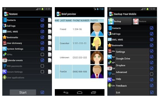 Backup Your Mobile Android App
