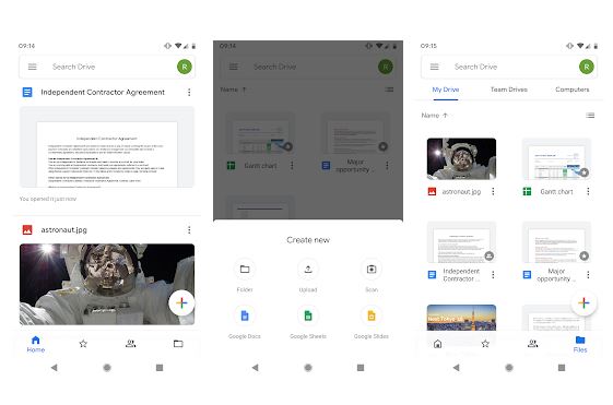 Google Drive application