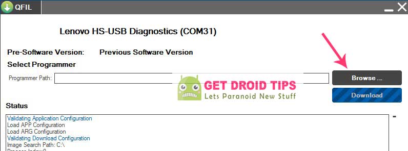 Qualcomm Flash Image Loader (QFIL)