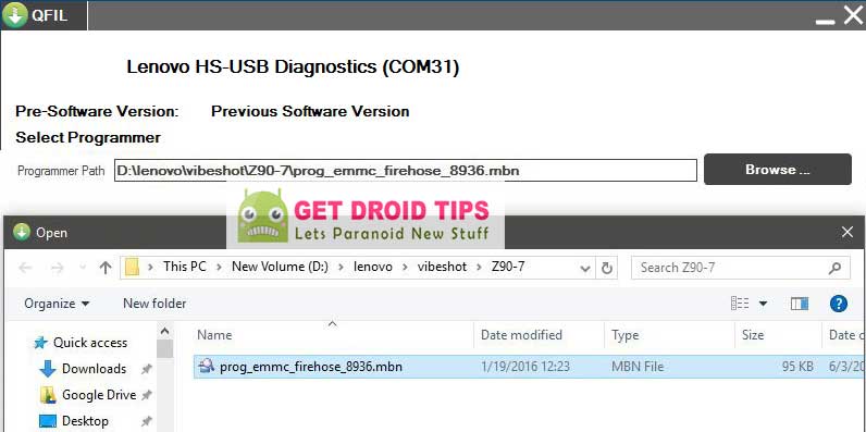 Qualcomm Flash Image Loader (QFIL)