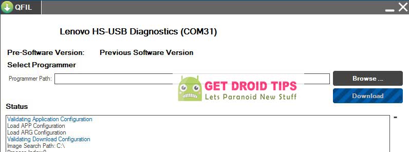 Qualcomm Flash Image Loader (QFIL)