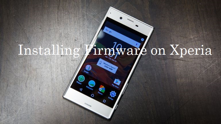 Stock firmware on Sony Xperia using Xperifirm and Flashtool