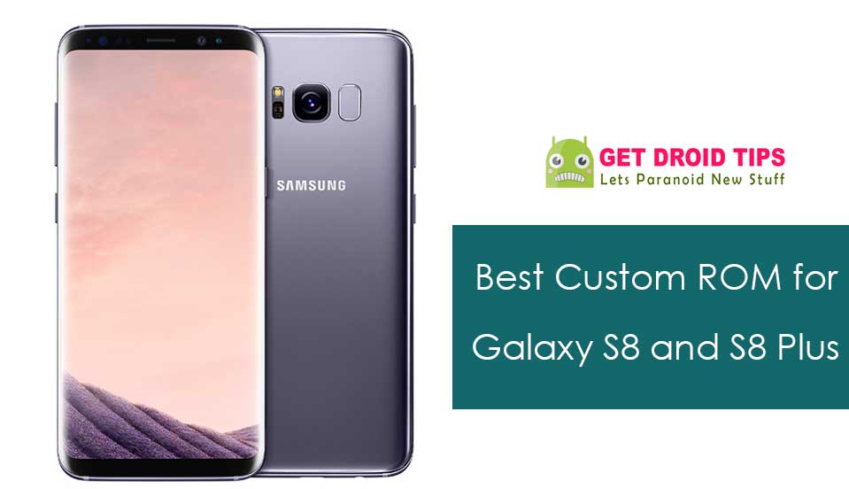 samsung s8  ram and rom