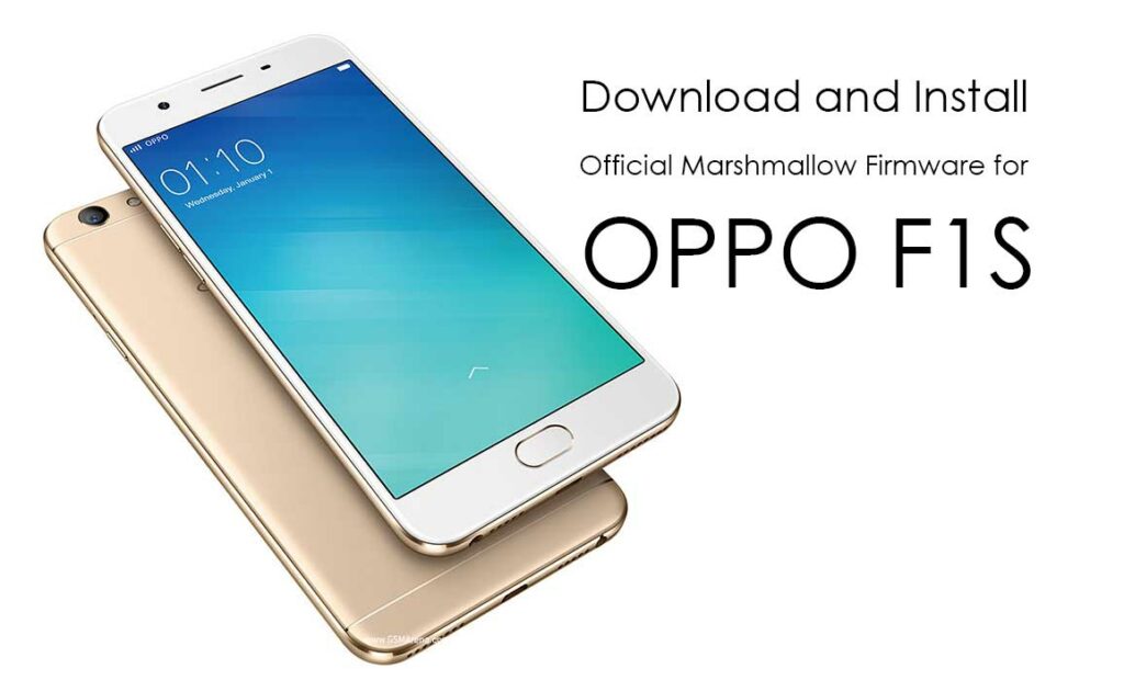 Download and Install Official Marshmallow Firmware for Oppo F1s