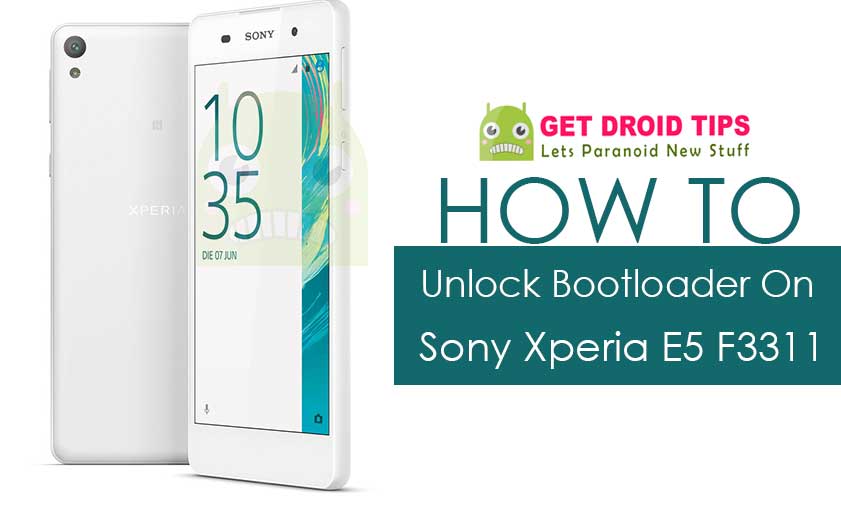 How To Unlock Bootloader On Sony Xperia E5 F3311