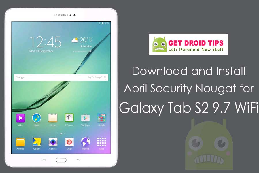 Samsung SM-T813 (Galaxy Tab S2 9.7 LTE) firmware flash file guide