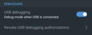 USB Debug