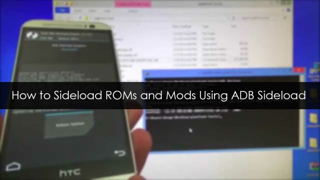 How to Sideload ROMs and Mods Using ADB Sideload