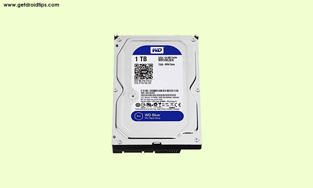 Western Digital(WD) Blue 1 TB SATA