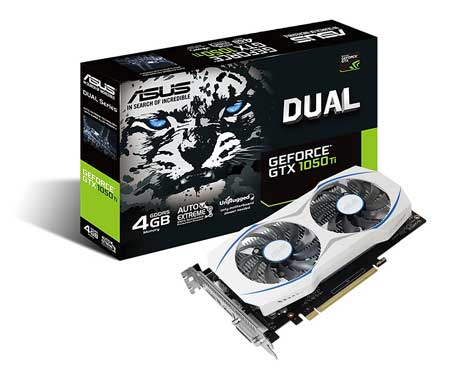ASUS Geforce GTX 1050 Ti 4GB Phoenix Fan Edition graphic card