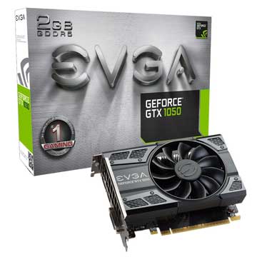 EVGA Getforce GTX 1050 gaming graphics card