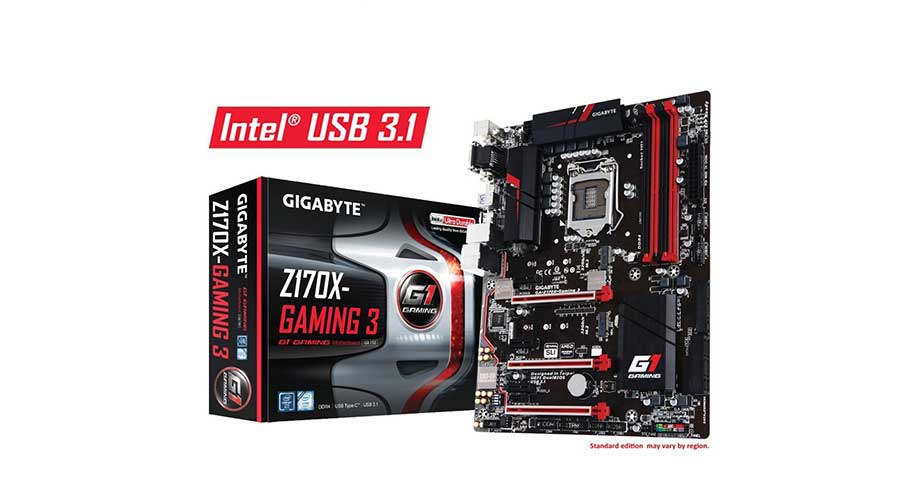 GIGABYTE G1 Gaming GA-Z170X-Gaming ATX Motherboard