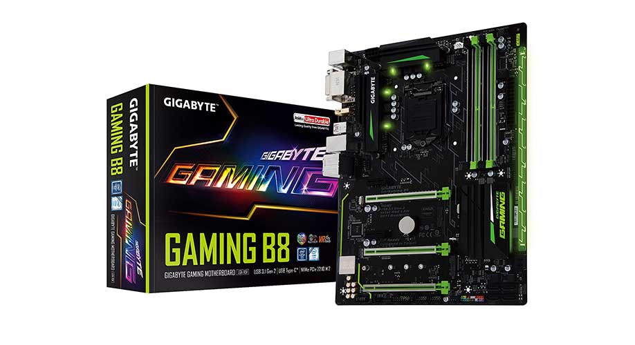 Gigabyte GA- gaming B8 LGA 1151 smart fan 5 motherboard
