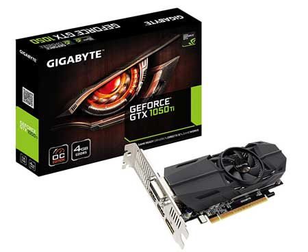 Gigabyte Geforce GTX 1050 Ti OC 4GB Graphic card