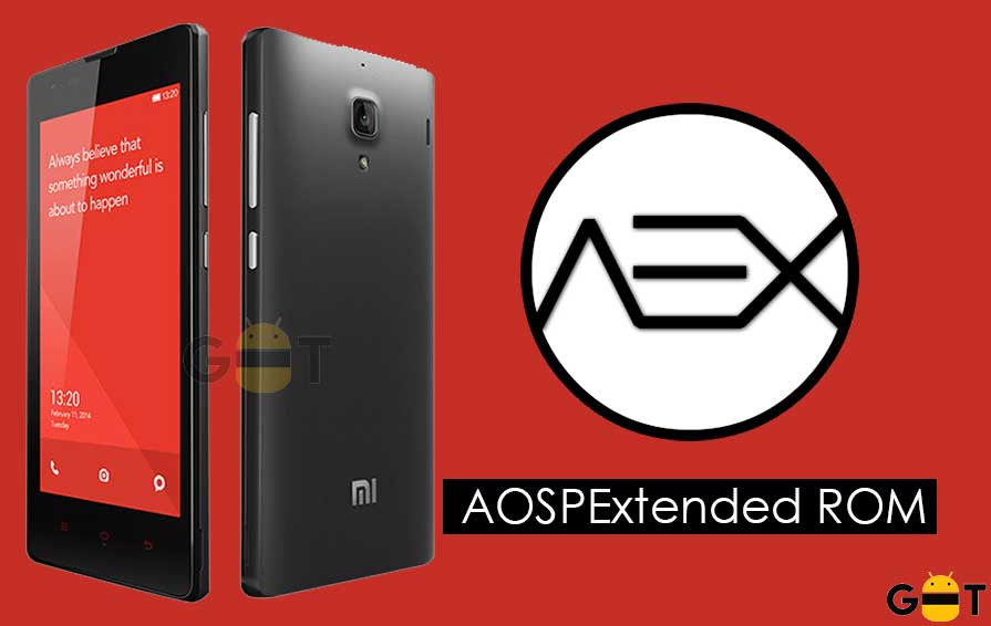 How To Install Official Aospextended Rom For Redmi 1s Armani