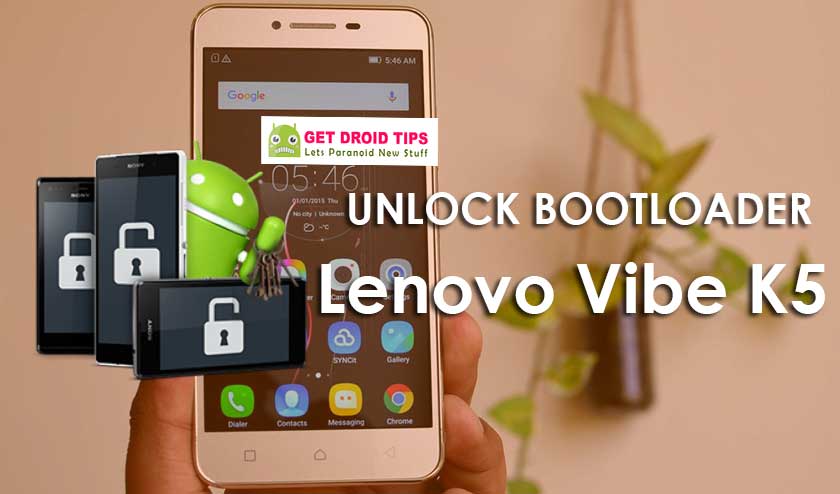 How To Unlock Bootloader On Lenovo Vibe K5 (A6020)