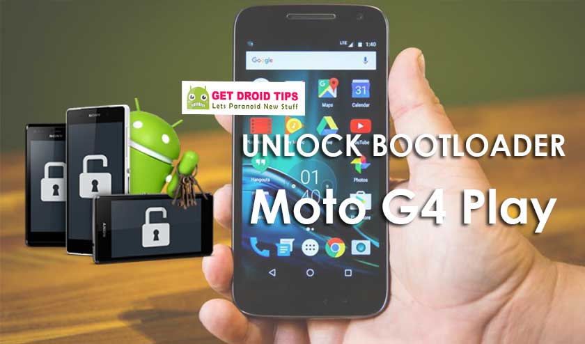 How To Unlock Bootloader On Moto G4 Play (harpia)