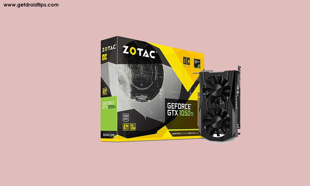 Zotac GeForce GTX 1050 Ti OC Edition Graphics Card
