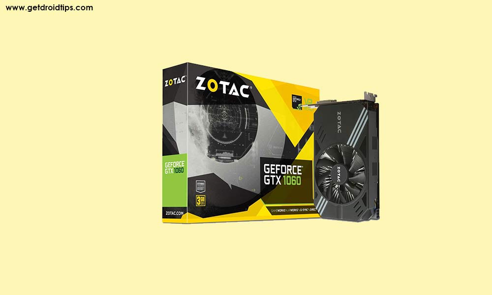 Zotac GeForce GTX1060 3GB Graphics Card