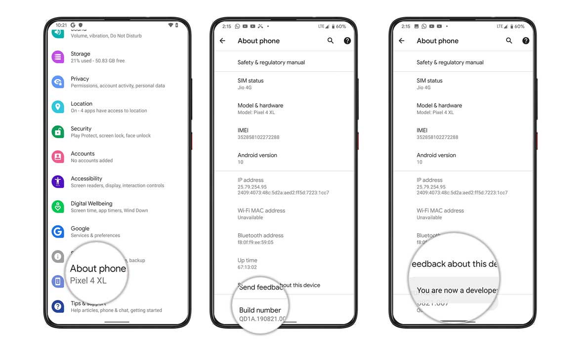 How To Enable Developer Options Menu And Enable And Usb Debugging On Android How To Enable Developer Options Menu And Enable And Usb Debugging On Android