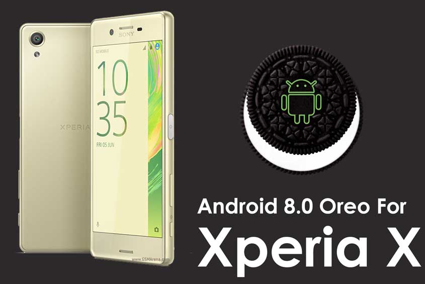 Download Android 8.0 Oreo for Sony Xperia X