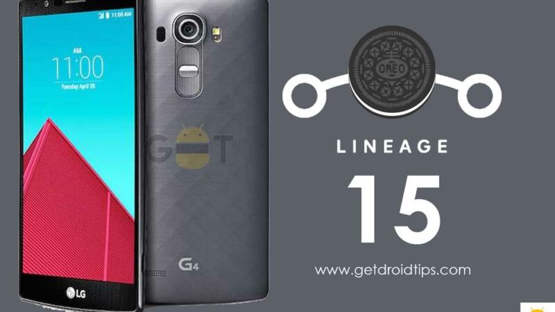Lineage OS 15 For LG G4