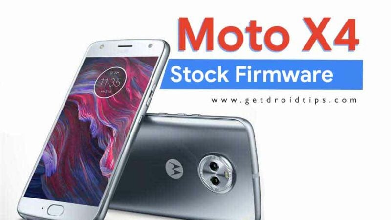 Motorola Moto X4 Stock Firmware Collections
