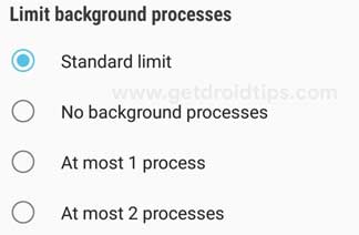Background Process Limit 