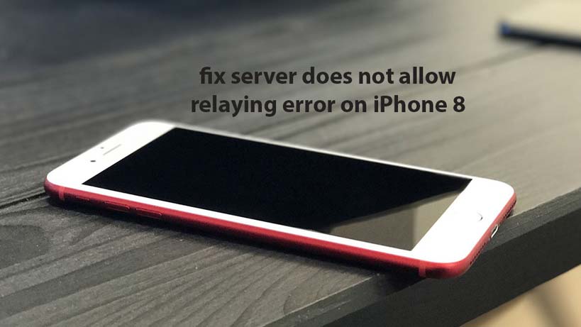 В наши дни электронная почта стала неотъемлемой частью всех смартфонов.  При большом количестве поставщиков электронной почты большинство пользователей смартфонов используют несколько адресов электронной почты от разных поставщиков.  Сегодняшние смартфоны позволяют интегрировать на устройство адреса электронной почты различных провайдеров.  Распространенная ошибка, о которой сообщалось после запуска iPhone 8, заключается в том, что сервер не позволяет передавать сообщение об ошибке.  Вот способы, которыми вы можете исправить: сервер не разрешает ретрансляцию ошибки на iPhone 8. От пользователей iPhone 8 было много сообщений об ошибке, в которых говорилось, что сервер не разрешает ретрансляцию, когда они пытаются получить доступ к своей электронной почте.  Это происходит в основном при использовании нескольких адресов электронной почты сервера.  Тот факт, что это происходит не только с конкретными поставщиками, делает это проблемой самого устройства.  Такая проблема с одним из лучших смартфонов, доступных на сегодняшний день, может сильно раздражать пользователей.  Но есть простые способы решить эту проблему и продолжить работу с несколькими почтовыми службами.  Способы исправить сервер не позволяет передавать ошибку на iPhone 8 Причиной появления этого сообщения об ошибке, безусловно, является проблема с сервером.  Эту проблему с сервером можно легко решить, выполнив несколько шагов.  Вот несколько методов, которые вы можете попробовать, перечисленные в этой статье.  Вы можете попробовать его от первого до последнего, чтобы проверить, какой из них вам подходит.  Способ 1;  включение и отключение режима полета. Нельзя избежать проблемы, связанной с невозможностью подключения вашей сети к серверу.  Итак, основное исправление, которое вы можете попробовать, - это простое обновление сети.  Это легко сделать, включив и отключив режим полета.  Это можно легко сделать, выполнив следующие действия, а именно: 1. Проведите пальцем вверх, чтобы открыть центр управления. 2. Щелкните значок самолета, чтобы включить режим полета. 3. Щелкните значок еще раз, чтобы отключить его. Метод 2;  удалите и снова добавьте свой адрес электронной почты. Проблемы, вызванной синхронизацией электронной почты с вашим устройством, невозможно избежать.  Лучшее решение для этого - повторная синхронизация электронной почты, и это можно сделать, удалив письмо и повторно добавив его.  Способ 3;  проверьте настройки SMTP. Проблема может заключаться в настройках сервера и учетных данных, добавленных на ваше устройство.  Шаги для решения этой проблемы: 1. Откройте настройки 2. Перейдите к учетным записям и паролям 3. Нажмите на адрес электронной почты, предоставленный вам, 4. Нажмите на учетную запись 5. Нажмите «Открыть SMTP» 6. Откройте основной сервер 7. Введите имя пользователя и пароль. Надеюсь, это руководство было полезно для понимания того, как исправить сервер не позволяет передавать ошибку на iPhone 8. Если у вас есть какие-либо вопросы или отзывы, оставьте комментарий ниже.