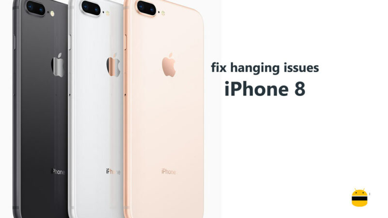 How to fix hanging issue on iPhone 8