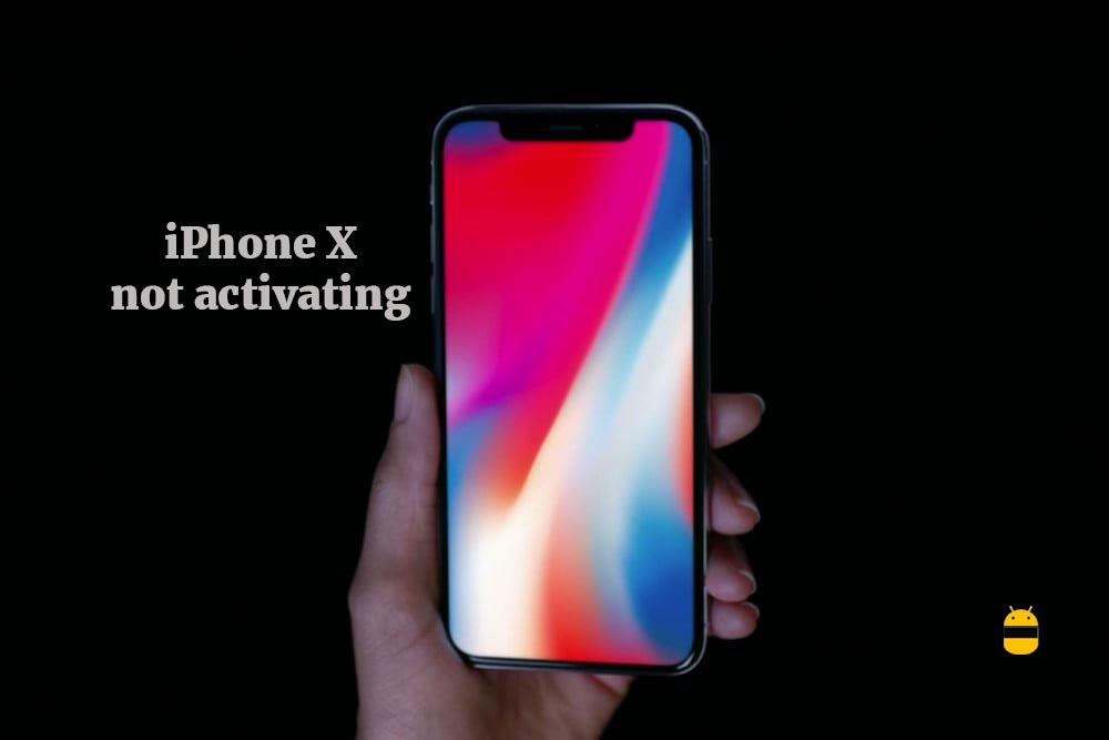 Как исправить проблему, когда iPhone X не активируется