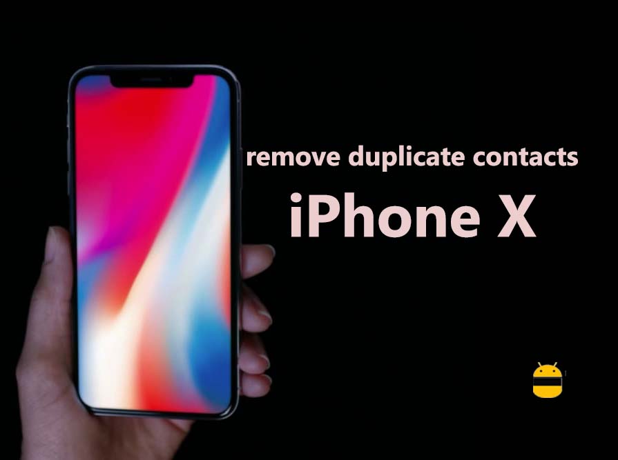 Как удалить повторяющиеся контакты с iPhone X