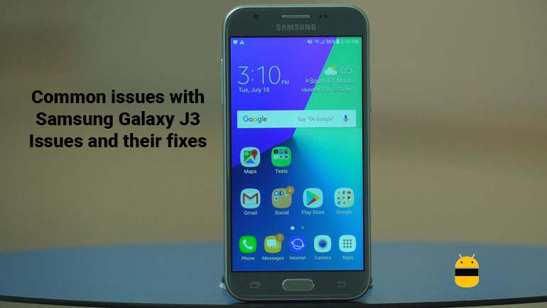 Common issues with Samsung Galaxy J3 and their fixes