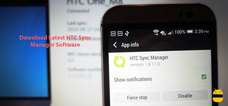 Download Latest HTC Sync Manager Software