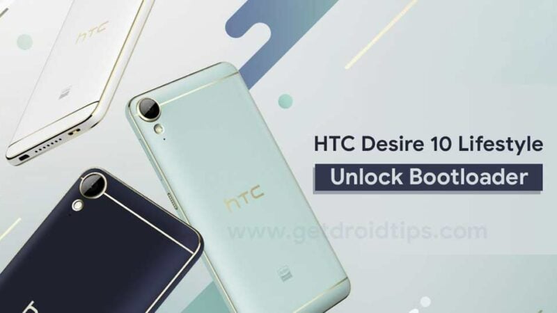 How To Unlock Bootloader On HTC Desire 10 Lifestyle